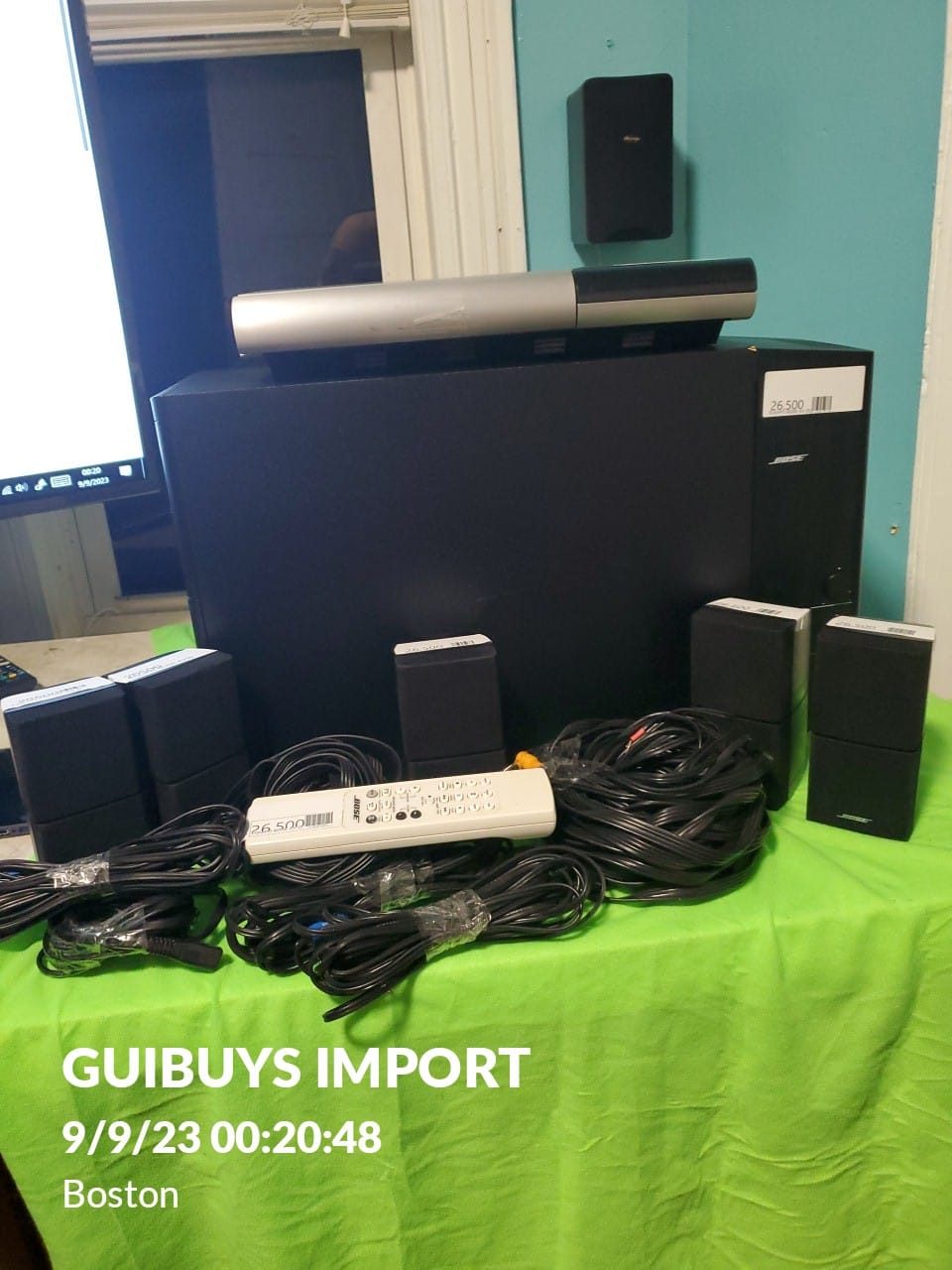 Bose Sistema de Teatro en Casa 5.1 — Completo (usado)