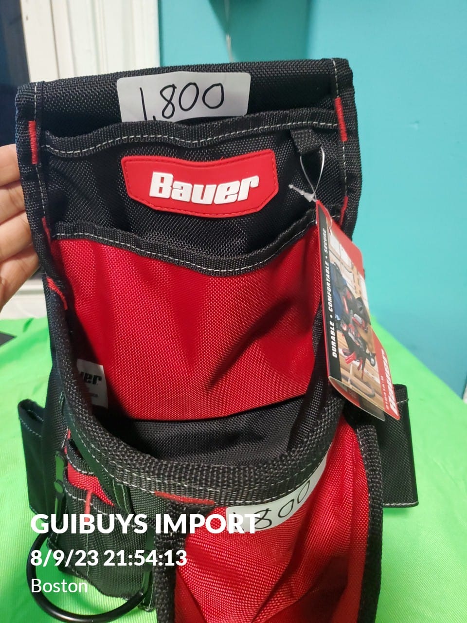 Bauer Carpenter's Pouch — Cartuchera de Herramientas (Nuevo)